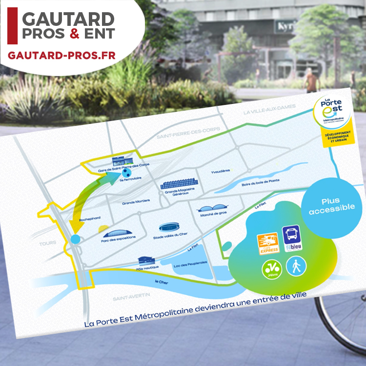 projet pour la Porte Est métropolitaine avec opportunité d'implantation supérette, local commercial, bureau | GAUTARD PROCOMM immobilier entreprise et bureau