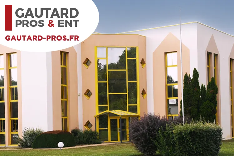 Facade immeuble tertiaire avec bureaux à louer sur Chambray-les-Tours à coté du Tramway | GAUTARD PROS immobilier entreprise et bureaux