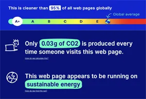image test emission carbone par le web site carbon pour le site web écoresponsable GAUTARD PROS & ENT