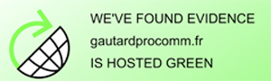 Image test hebergement du site GAUTARD PROCOMM par la green web fondation
